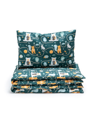 T-TOMI Bettwäsche Animal friends