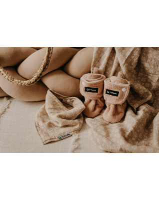 T-TOMI Krabbelschuhe Pink (6-9 Monate) WARM