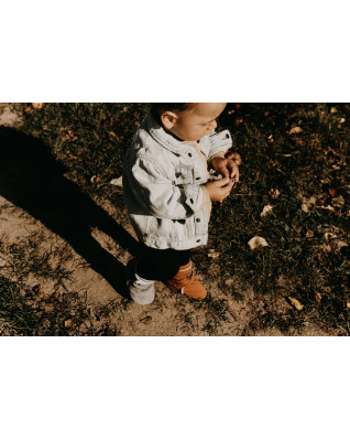 T-TOMI Krabbelschuhe Flowers (6-9 Monate) 