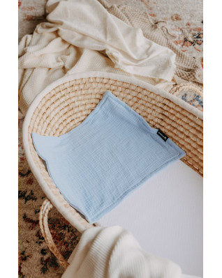 T-TOMI Kopfunterlage aus Musselin Blue