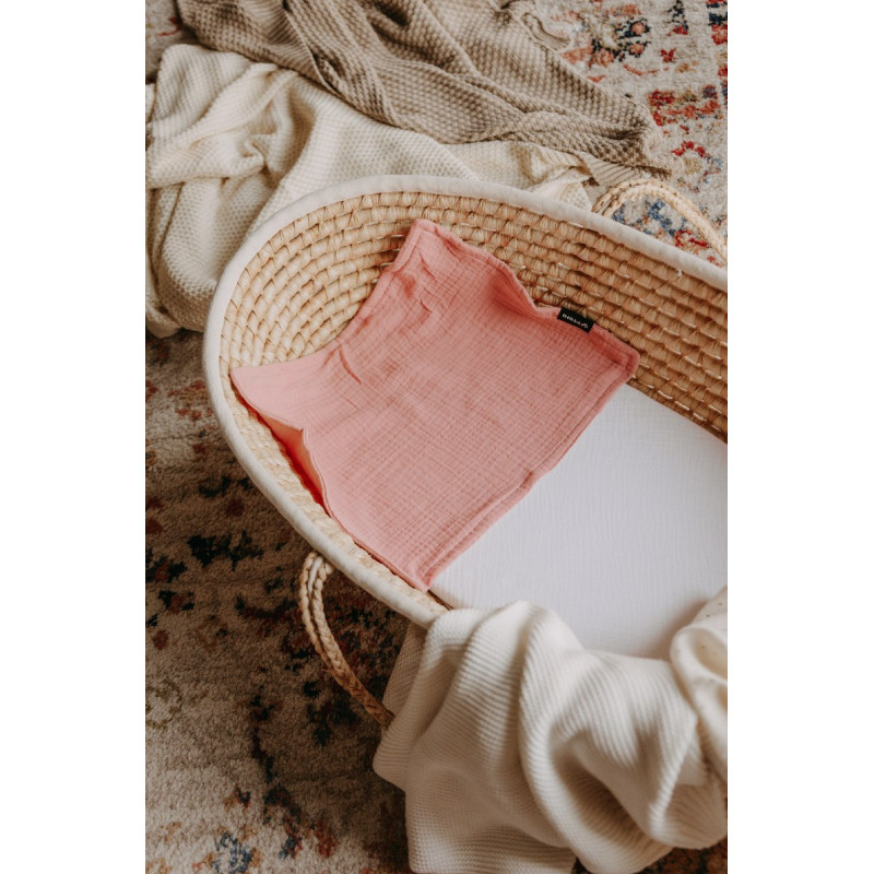 T-TOMI Kopfunterlage aus Musselin Pink