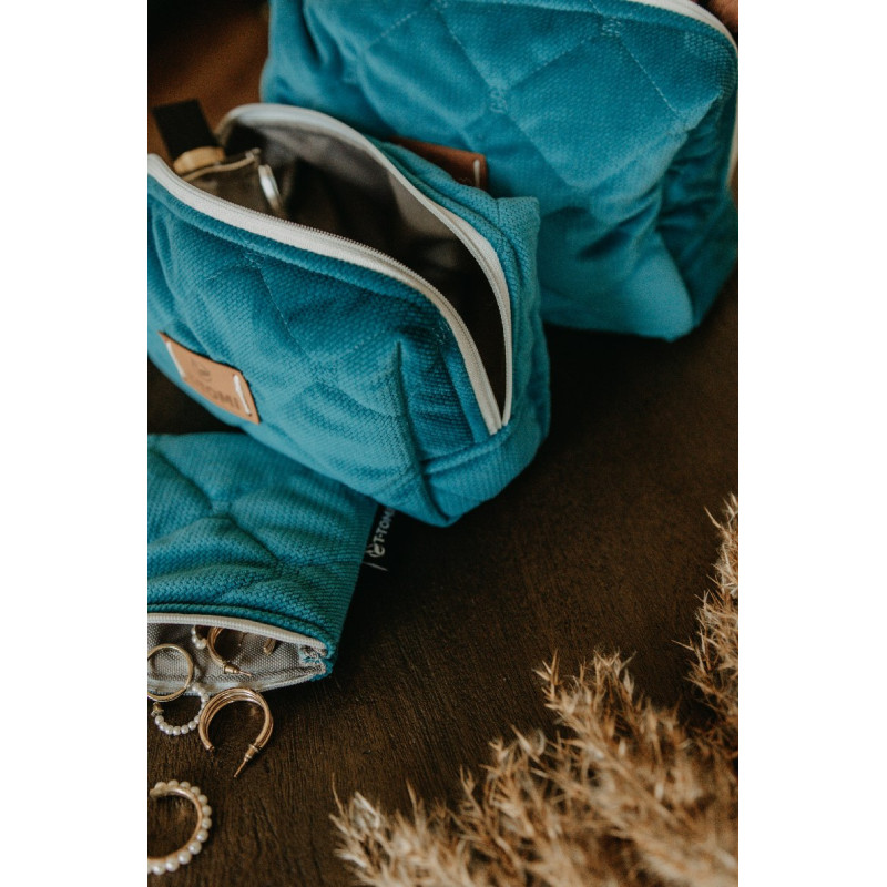 T-TOMI Small Beauty Baggie Petrol