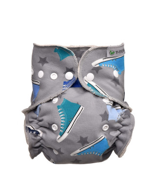 T-TOMI Höschenwindel - Wickel Set Druckknöpfe Trainers  