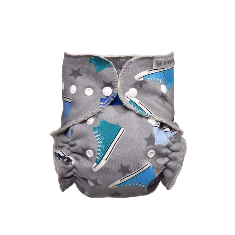 T-TOMI Höschenwindel - Wickel Set Druckknöpfe Trainers  