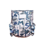 T-TOMI Höschenwindel - Wickel Set Klettverschluss Green Alphabet   