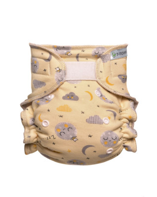 T-TOMI Höschenwindel - Wickel Set Klettverschluss Moon