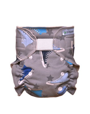 T-TOMI Höschenwindel - Wickel Set Klettverschluss Trainers  