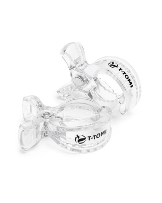 T-TOMI Clip an Kinderwagen Clear