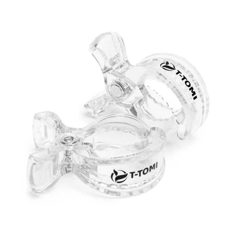 T-TOMI Clip an Kinderwagen Clear
