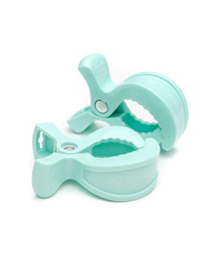 T-TOMI Clip an Kinderwagen Pastel mint