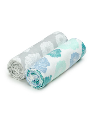 T-TOMI Stoffbadetücher Poppies