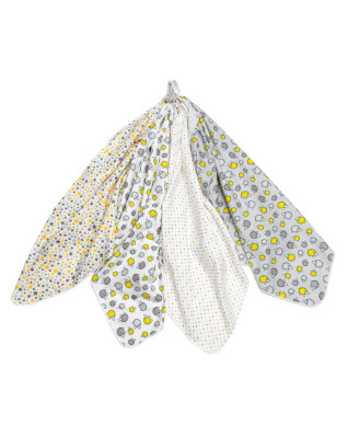 T-TOMI Stoffwindeln Grey hedgehogs