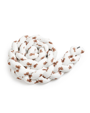 T-TOMI Gestrickte Bande 360 cm Teddy