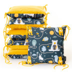 T-TOMI Kissen-Bettumrandung Animal friends