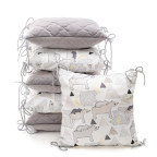 T-TOMI Kissen-Bettumrandung Bears