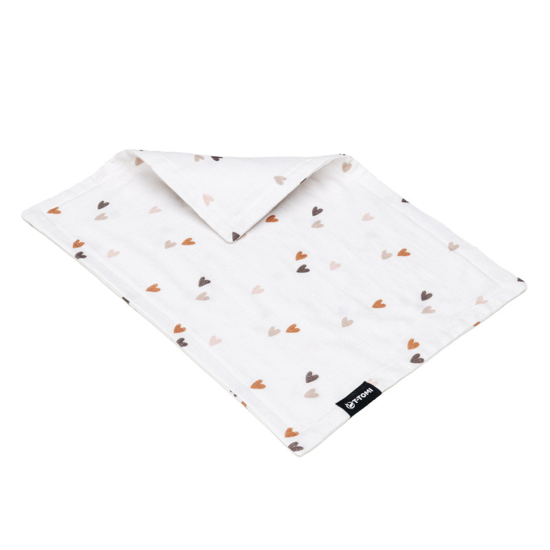 T-TOMI Kopfunterlage aus Musselin Love