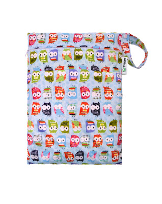 T-TOMI Windelsack Blue owl 