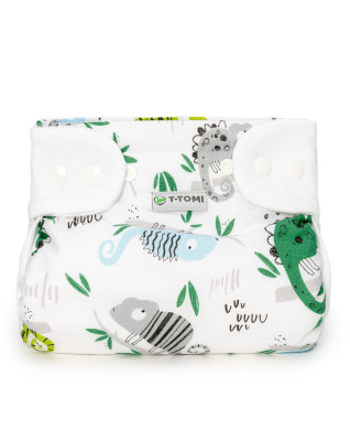 T-TOMI Orthopädisches Spreizhöschen für breites Wickeln PLUS - druckknöpfe Chameleon (5-9kg) 