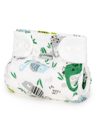 T-TOMI Orthopädisches Spreizhöschen für breites Wickeln PLUS - druckknöpfe Chameleon (5-9kg) 