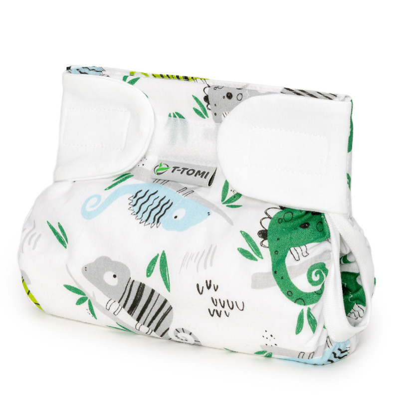 T-TOMI Orthopädisches Spreizhöschen für breites Wickeln PLUS - klettverschluss Chameleon (5-9kg)