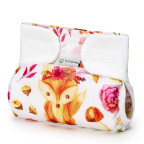 T-TOMI Orthopädisches Spreizhöschen für breites Wickeln - klettverschluss Foxes (3-6kg)