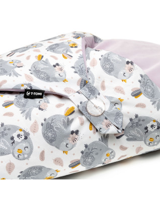 T-TOMI Daunenwickeldecke Animal friends