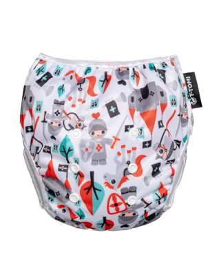 T-TOMI Schwimmwindel Knights