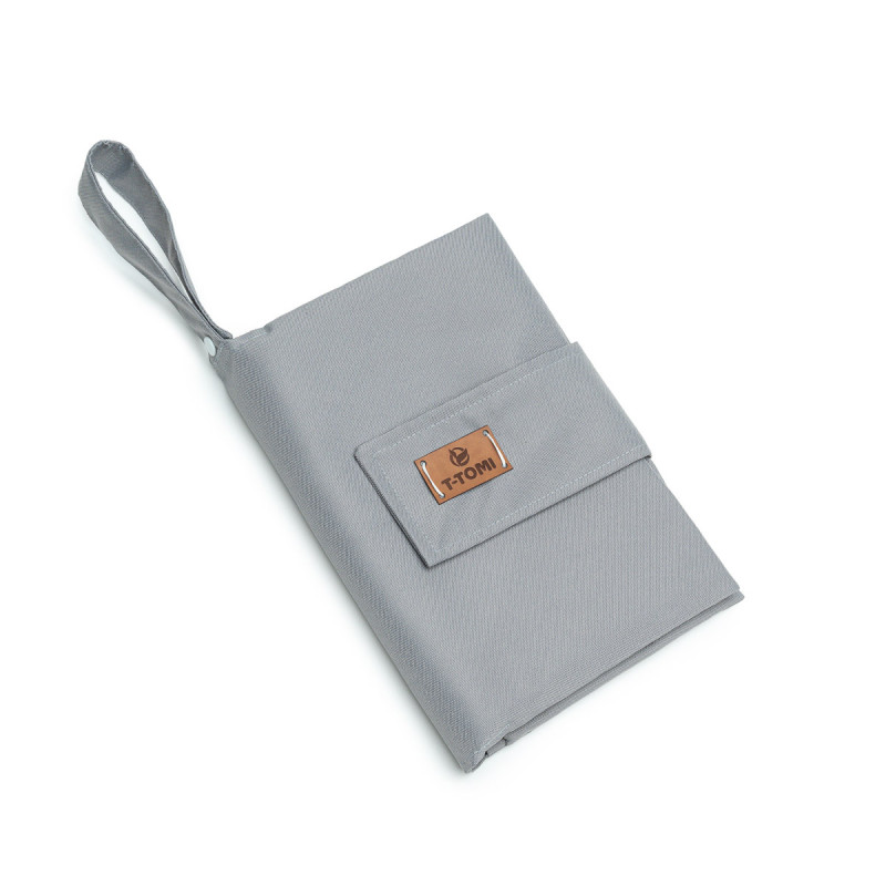 T-TOMI Windeltasche Grey