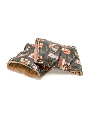 T-TOMI Handschuhe für Kinderwagen Forest kingdom