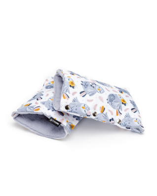 T-TOMI Handschuhe für Kinderwagen Owl princess