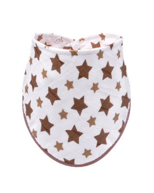 T-TOMI Bambuslätzchen Beige stars