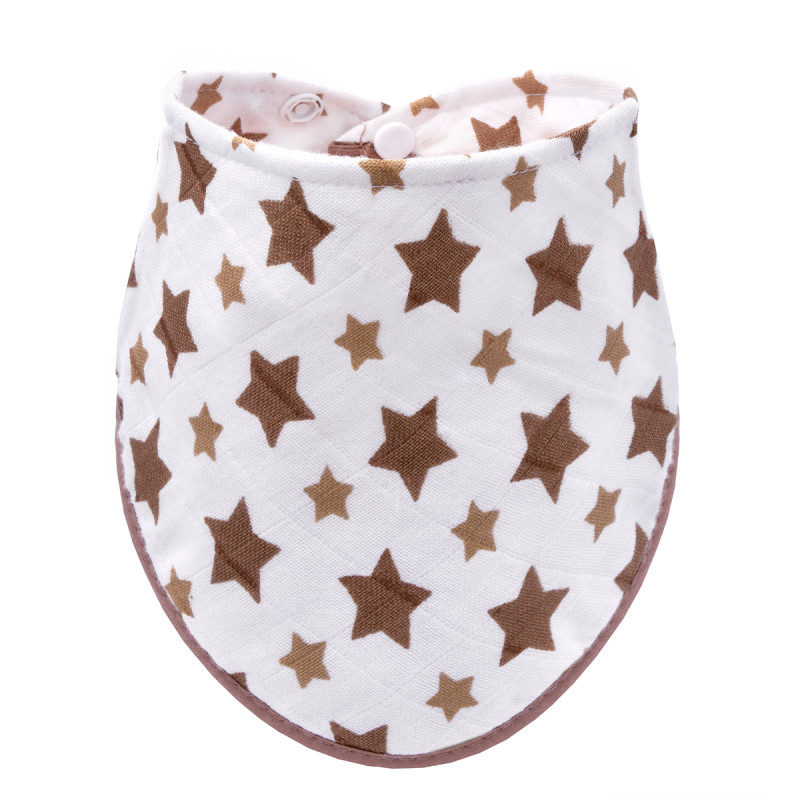 T-TOMI Bambuslätzchen Beige stars