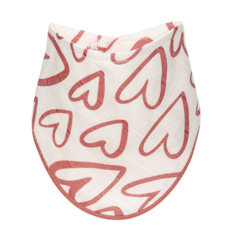 T-TOMI Bambuslätzchen Pink hearts