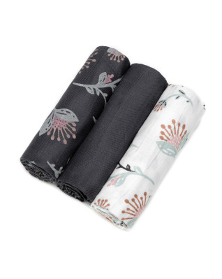 T-TOMI Mullwindeln HIGH QUALITY Floral