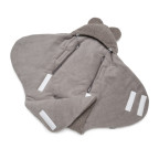 T-TOMI Wrapper TEDDY Brown flowers