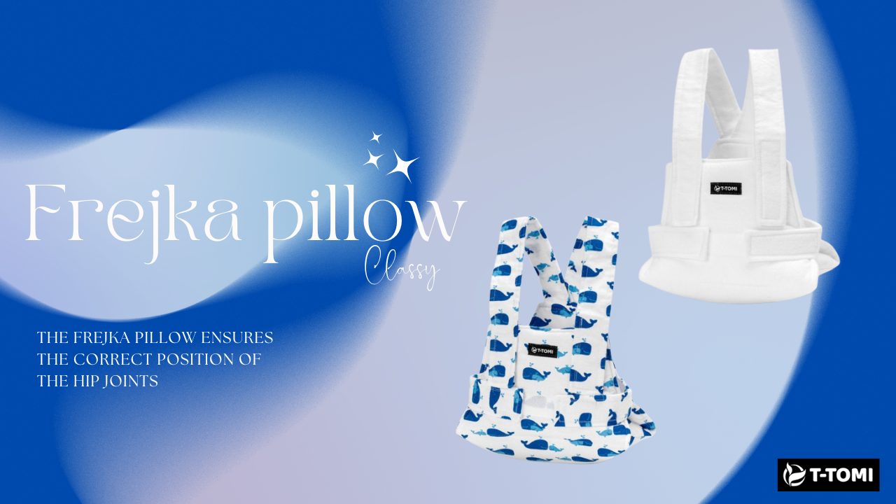 Frejka-Kissen und orthopädische Höschen T-TOMI – Hüftpflege für Babys